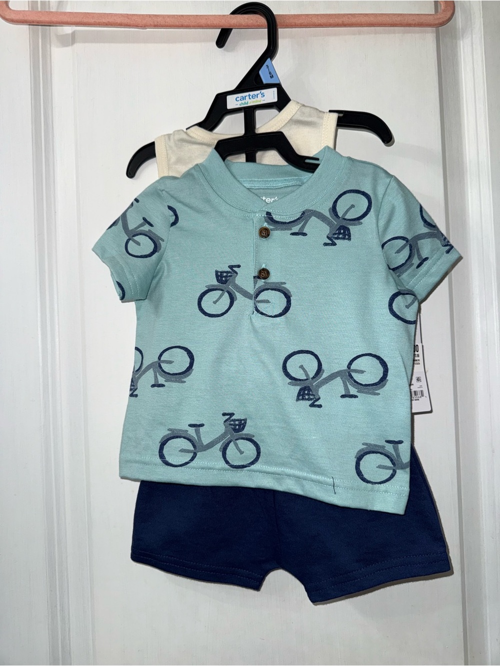 Carter's Child of Mine Baby Boy 3 Piece Bicycle Set